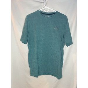 Under armour Green Short Sleeve T Shirt Medium Heatgear Loose